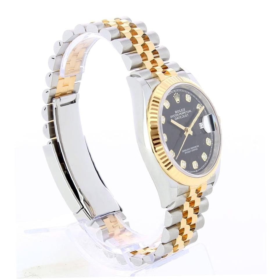 Rolex126233 Black Diamonds NEW