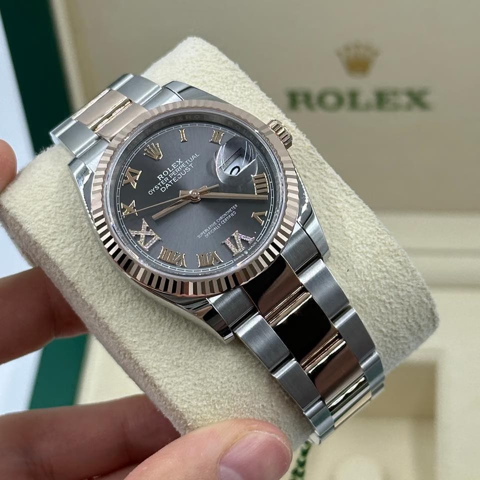 Rolex Datejust 36 126231 VIIX GREY ROMAN OYS