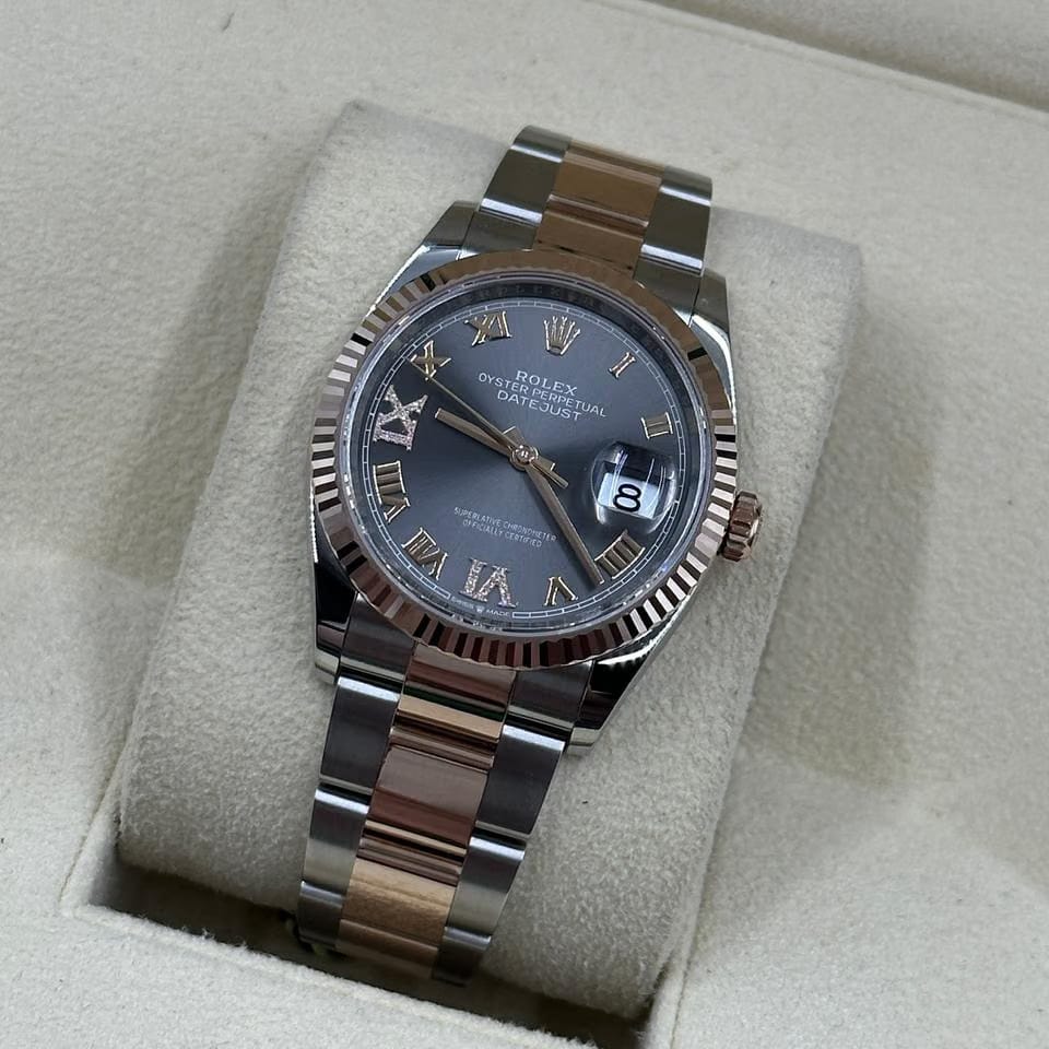 Rolex Datejust 36 126231 VIIX GREY ROMAN OYS