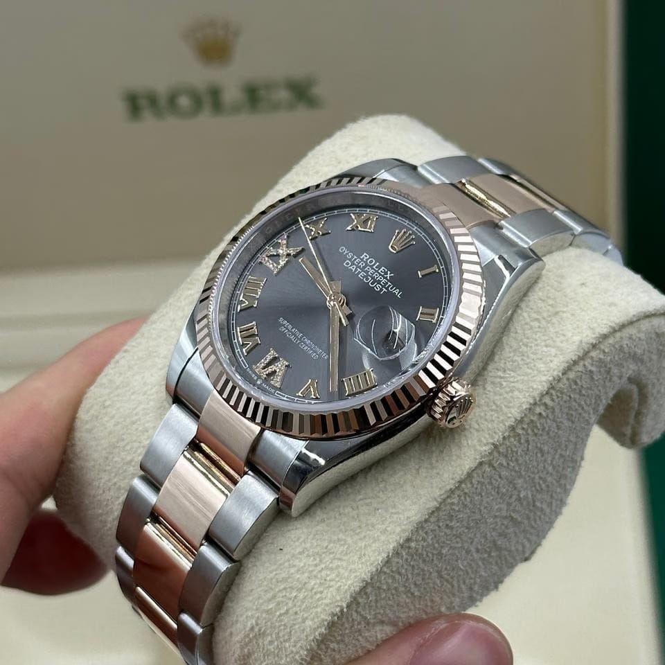 Rolex Datejust 36 126231 VIIX GREY ROMAN OYS