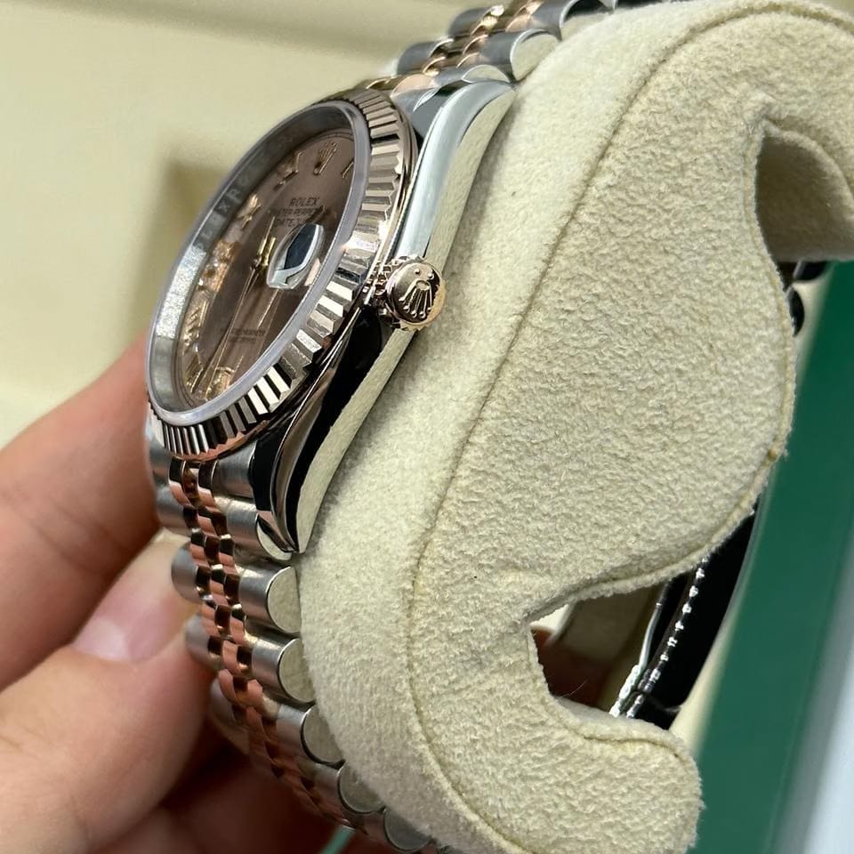 Rolex Datejust 36 126231 Pink Roman VIIX Diamonds Jubilee 2026