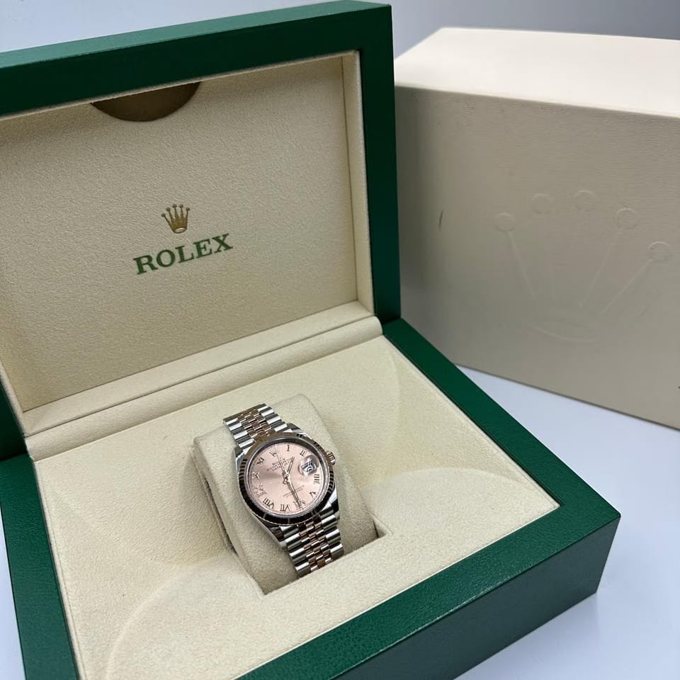 Rolex Datejust 36 126231 Pink Roman VIIX Diamonds Jubilee 2026