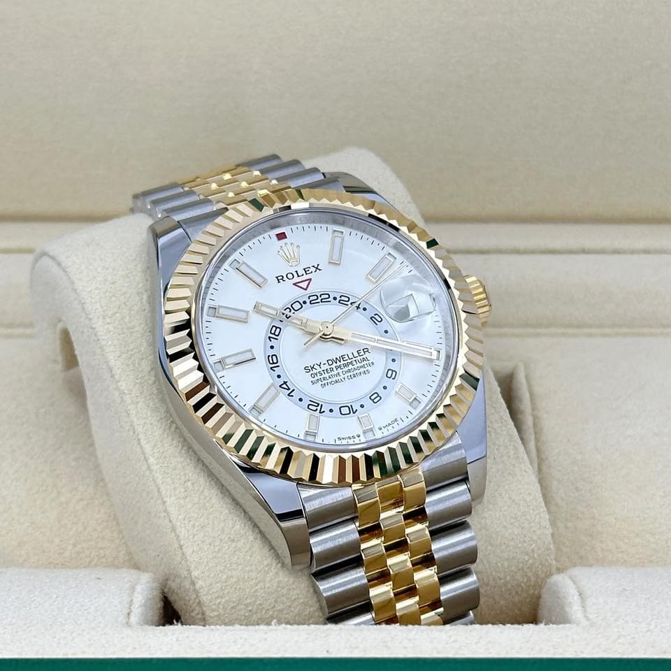 Rolex UNWORN 2025 White Dial 336933-0006 Complete