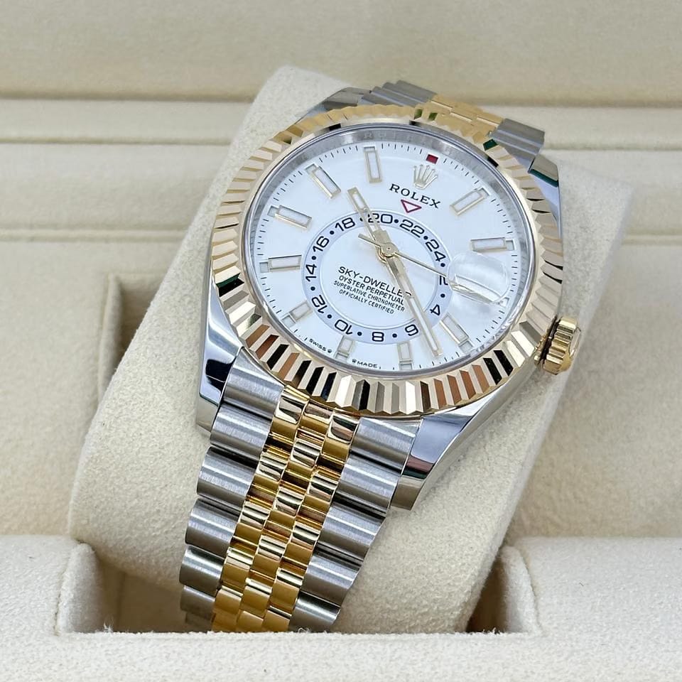 Rolex UNWORN 2025 White Dial 336933-0006 Complete
