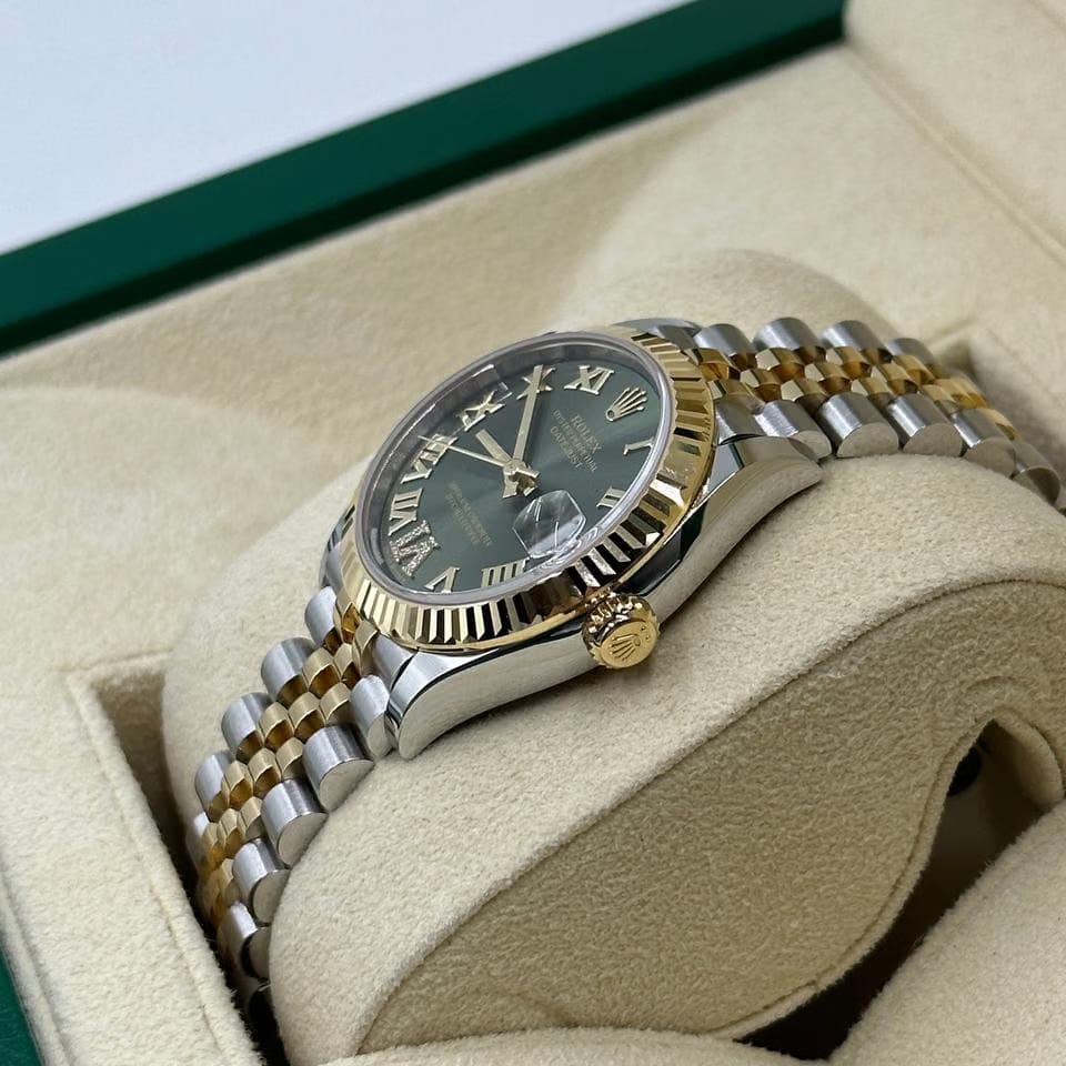 Rolex Datejust 31 278273 Green Roman VI diamonds jub 2025