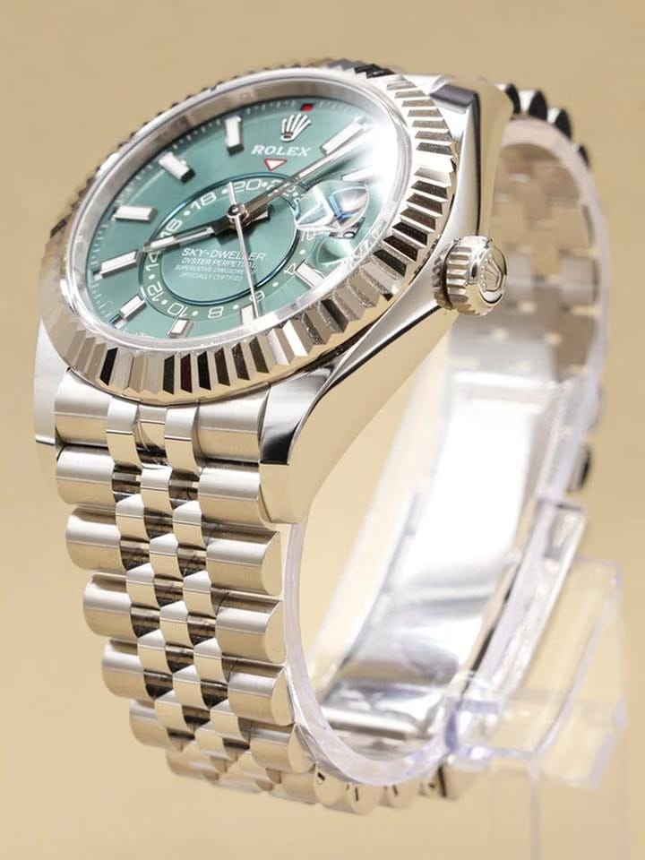 Rolex Sky-Dweller2026 Mint Green Dial on Jubilee 336934
