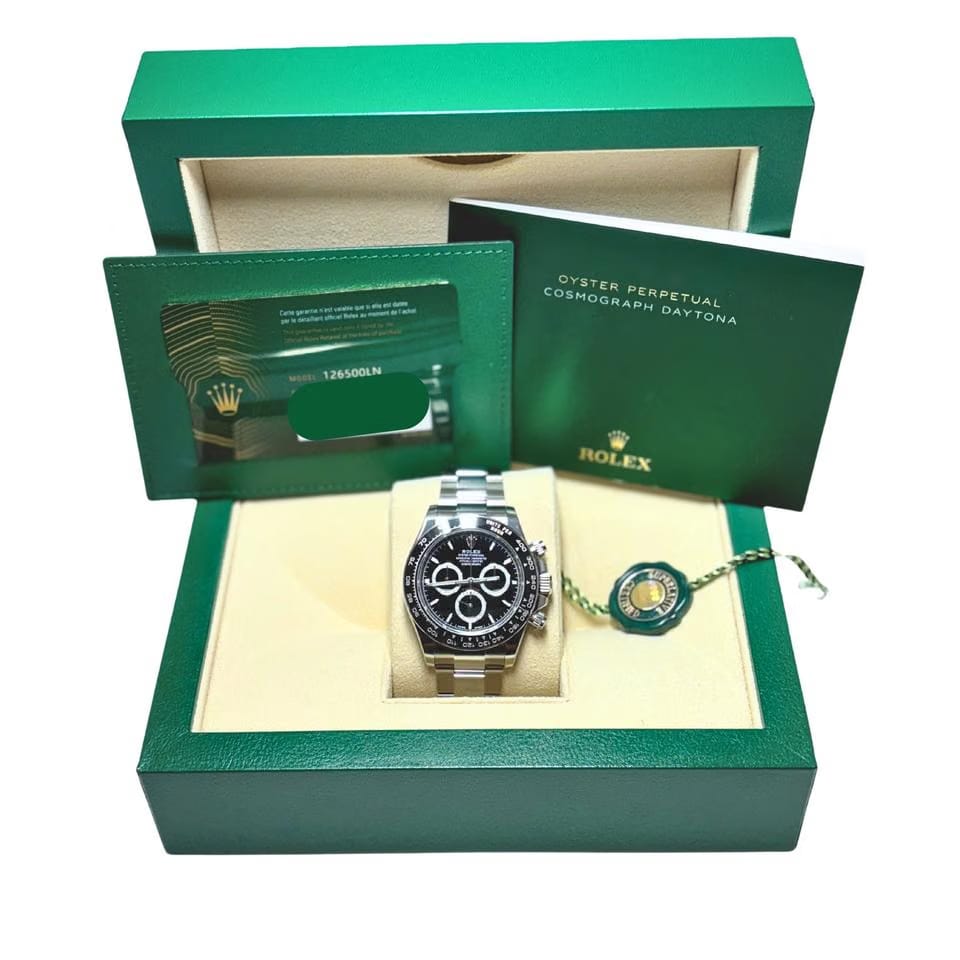 Rolex126500 LN BLACK NEW 2026