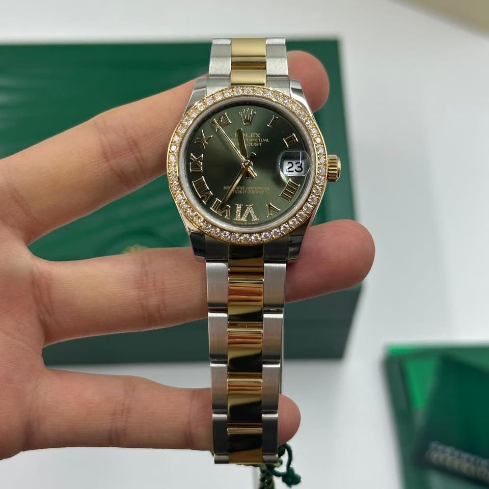 Rolex Datejust 31 278383RBR Green VIIX Oyster 2025
