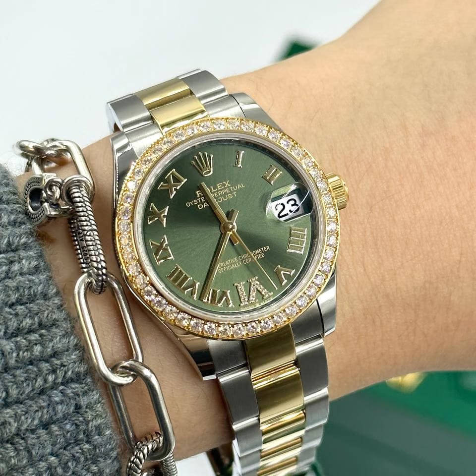 Rolex Datejust 31 278383RBR Green VIIX Oyster 2025