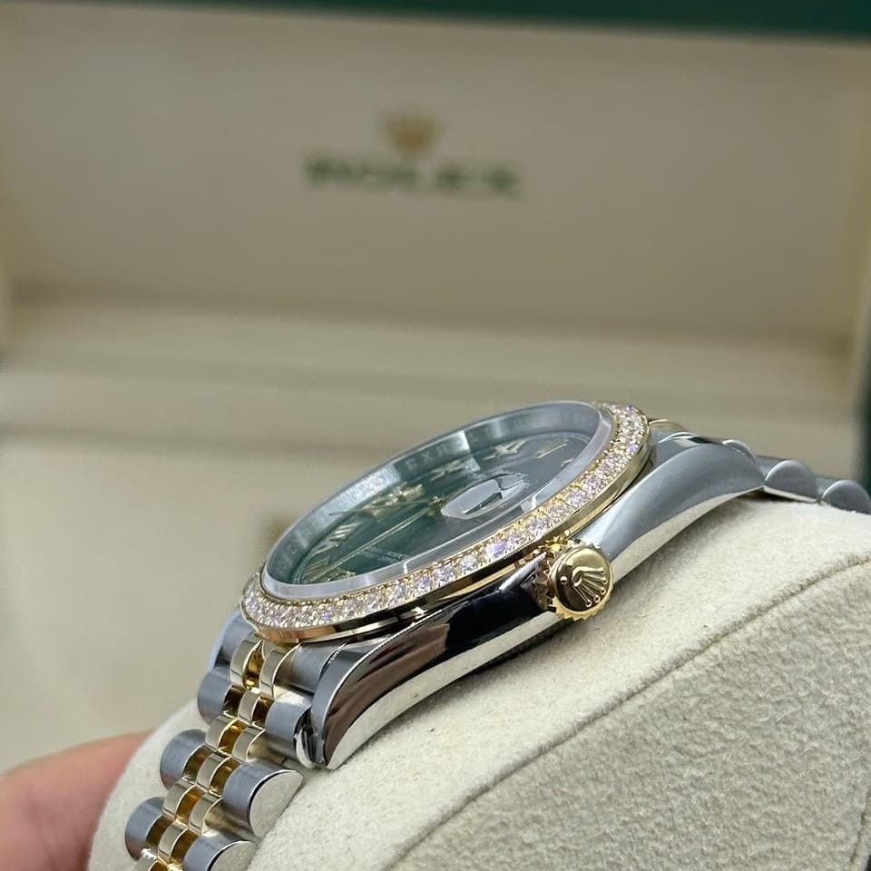 Rolex Datejust 36 126283RBR Green Roman VIIX Jubilee 2024