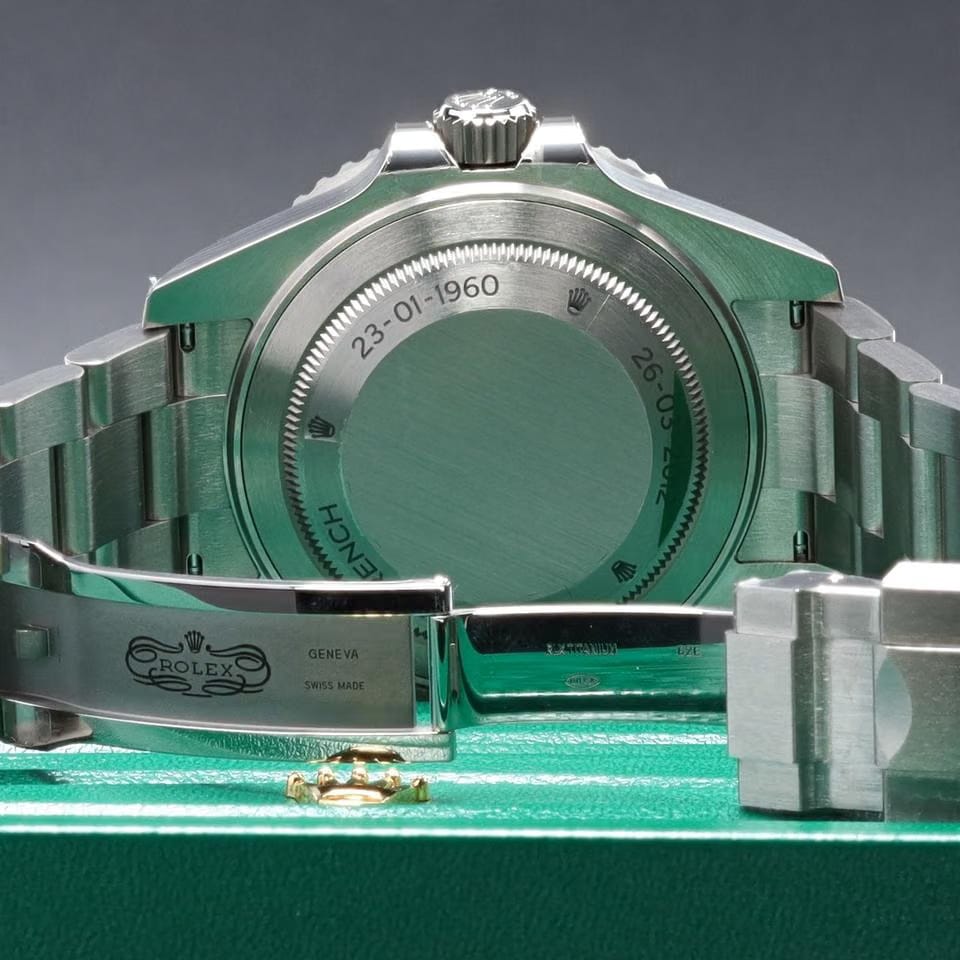 Rolex2025 Complete 50mm RLX Titanium Black Dial Dive Bezel Titanium Oyster 126067