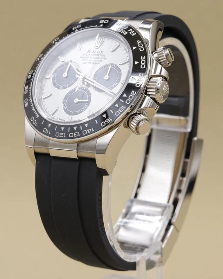 Rolex Daytona2026 Steel And Black Index Dial on Oysterflex 126519 LN
