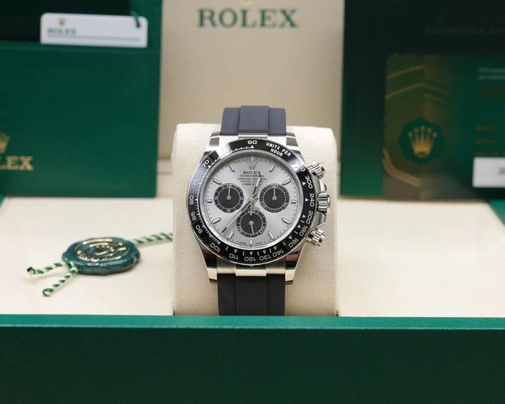 Rolex Daytona2026 Steel And Black Index Dial on Oysterflex 126519 LN
