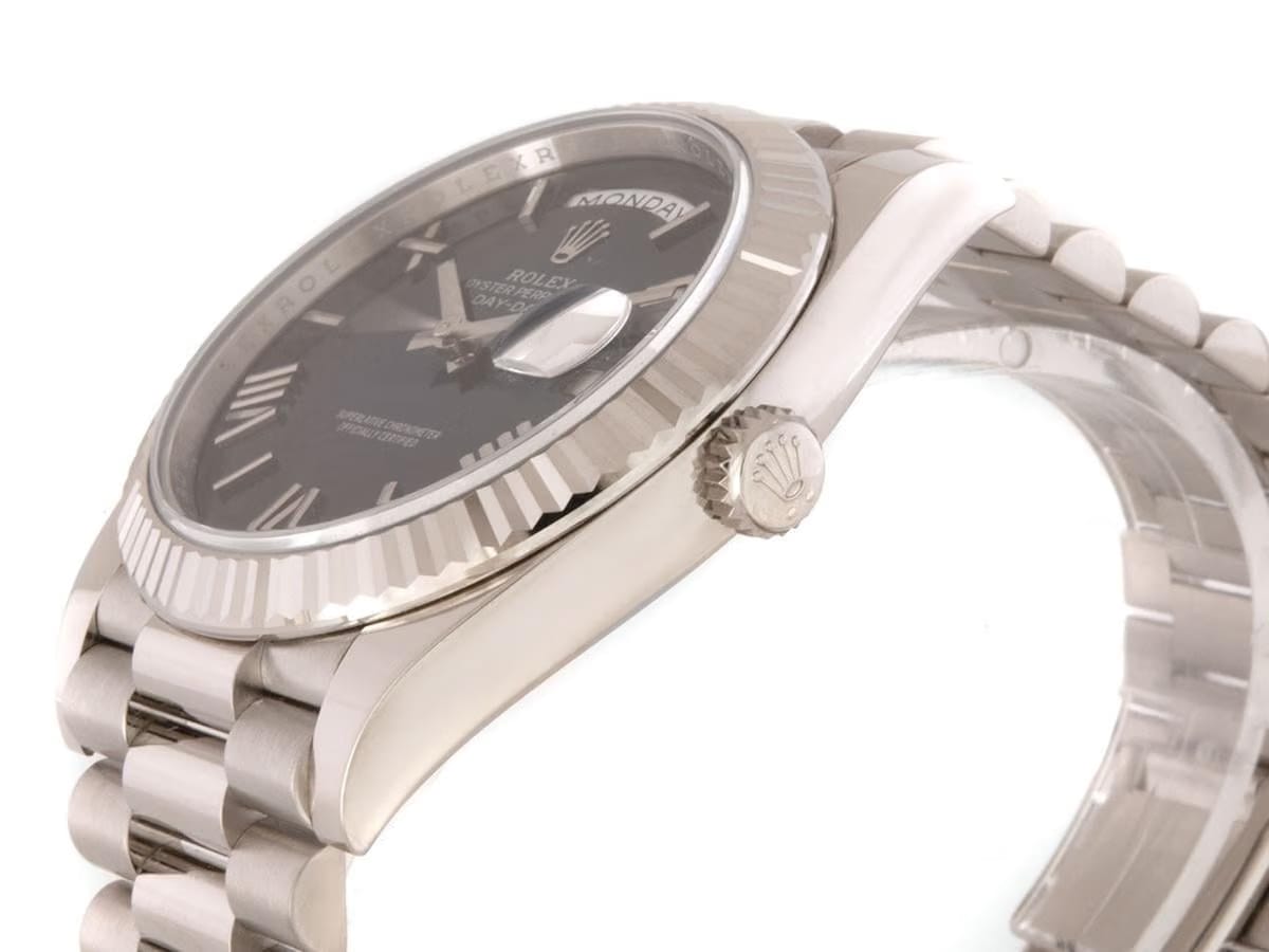 Rolex Day-Date 36 228239 Weißgold 40mm Blue Ombré 08/2025