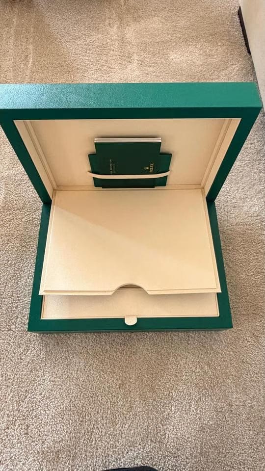 Rolex128238 Set complet jamais portée bracelet en diamant