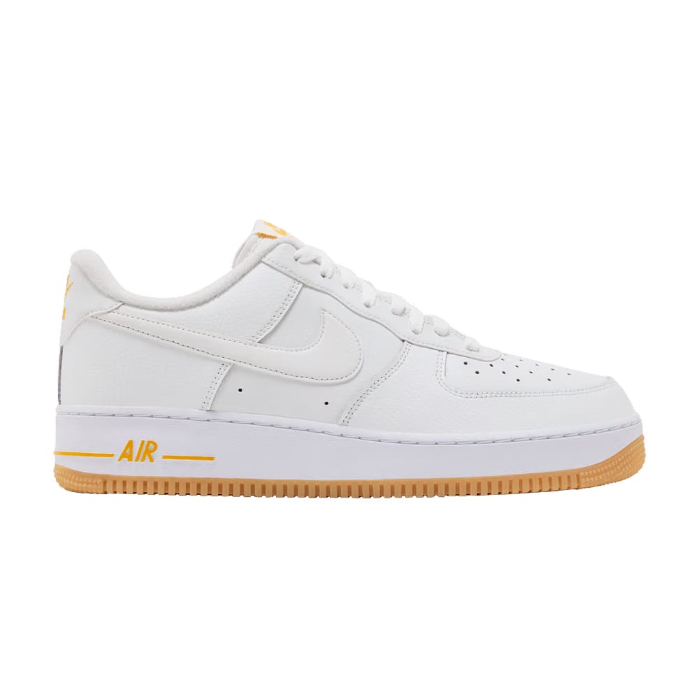 Air Force 1 '07 White University Gold Gum