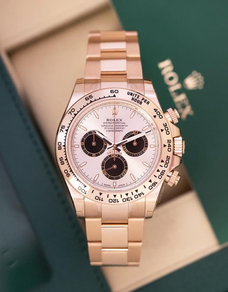 Rolex | Daytona | 126505 | Rose gold | 40 mm | Rose gold | Champagne | Automatic