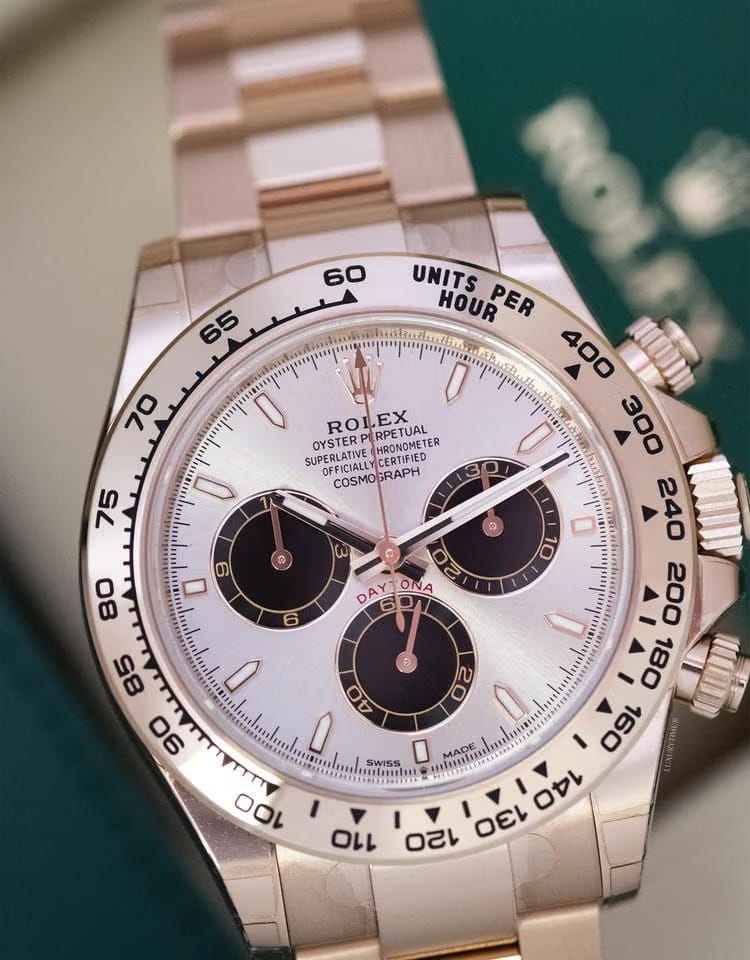 Rolex | Daytona | 126505 | Rose gold | 40 mm | Rose gold | Champagne | Automatic