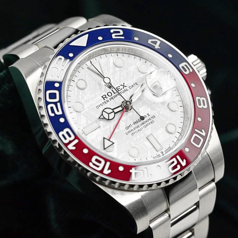Rolex | GMT-Master II | 126719BLRO | White gold | 40 mm | White gold | Meteorite | Automatic