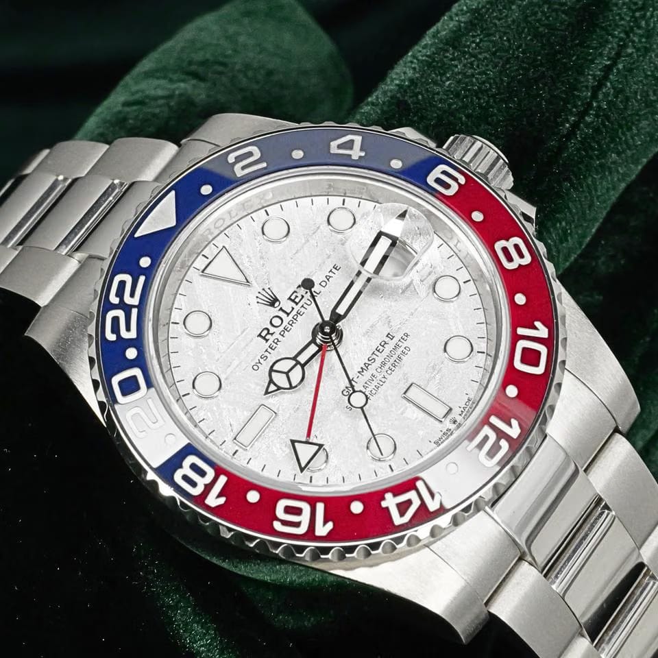 Rolex | GMT-Master II | 126719BLRO | White gold | 40 mm | White gold | Meteorite | Automatic