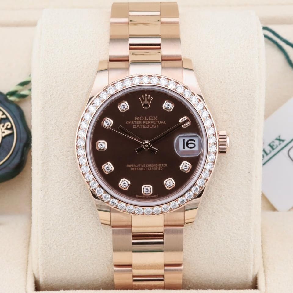 Rolex | Datejust | 278285RBR | Rose gold | 31 mm | Automatic