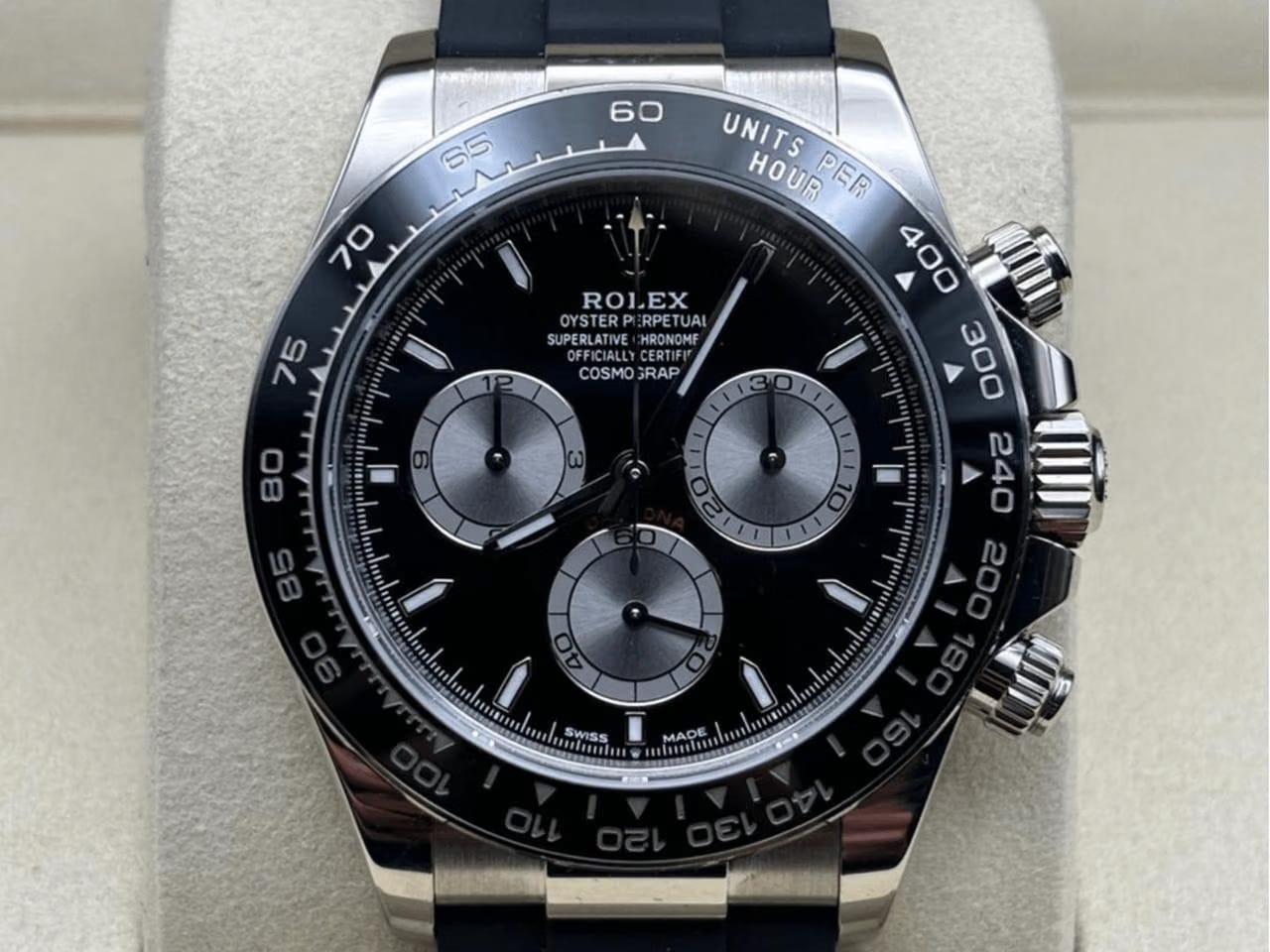 Rolex | Daytona | 126519LN | White gold | 40 mm | Black | Automatic