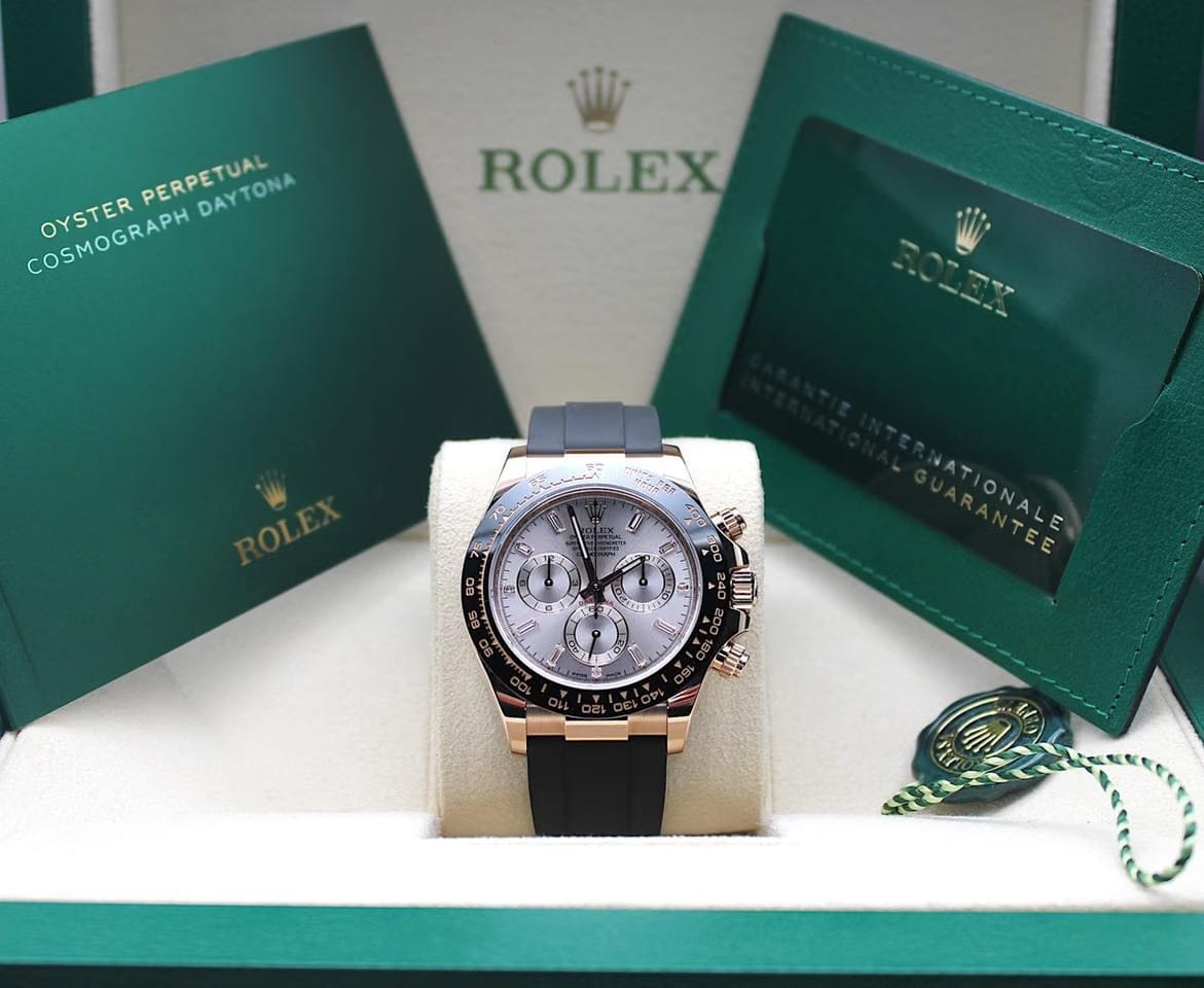 Rolex | Daytona | 116515ln | Red gold | 40 mm | Rubber | Pink | Automatic
