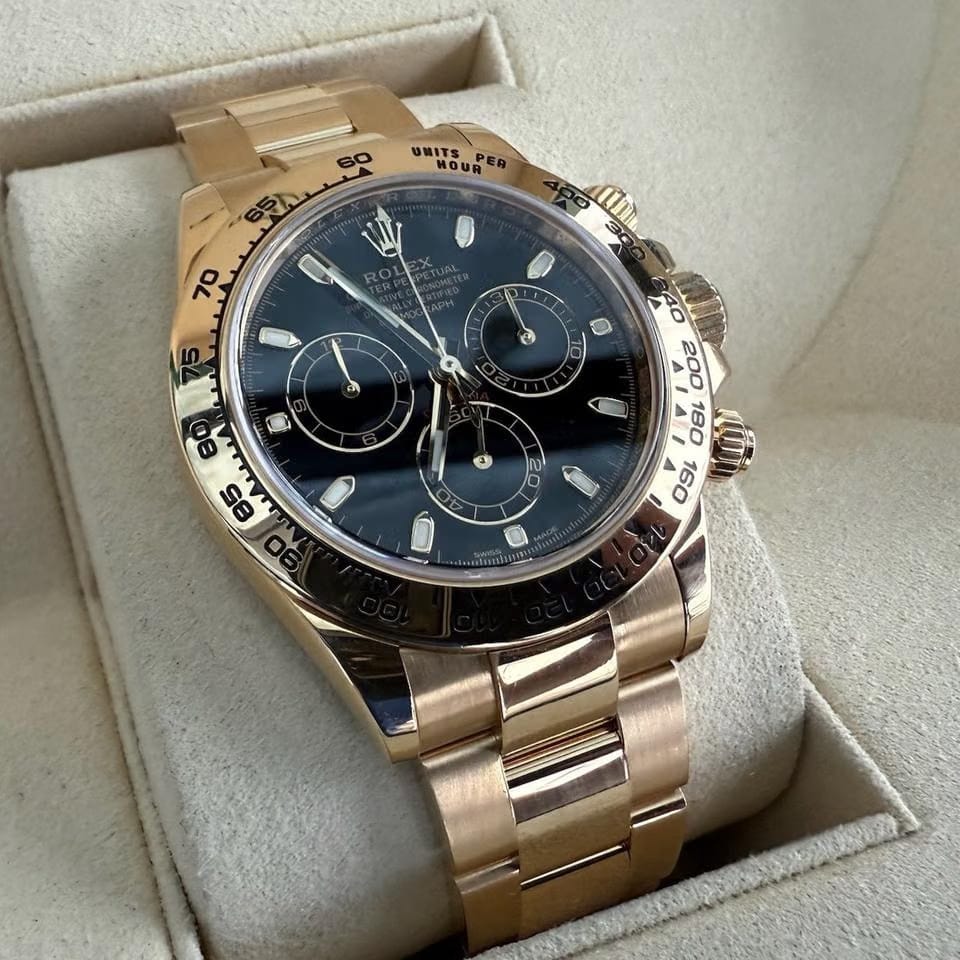 Rolex | Daytona | 116508 | Yellow gold | 40 mm | Yellow gold | Black | Automatic