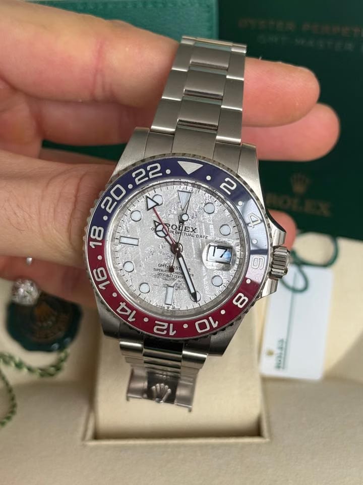 Rolex | GMT-Master II | 126719BLRO | White gold | 40 mm | White gold | Grey | Automatic