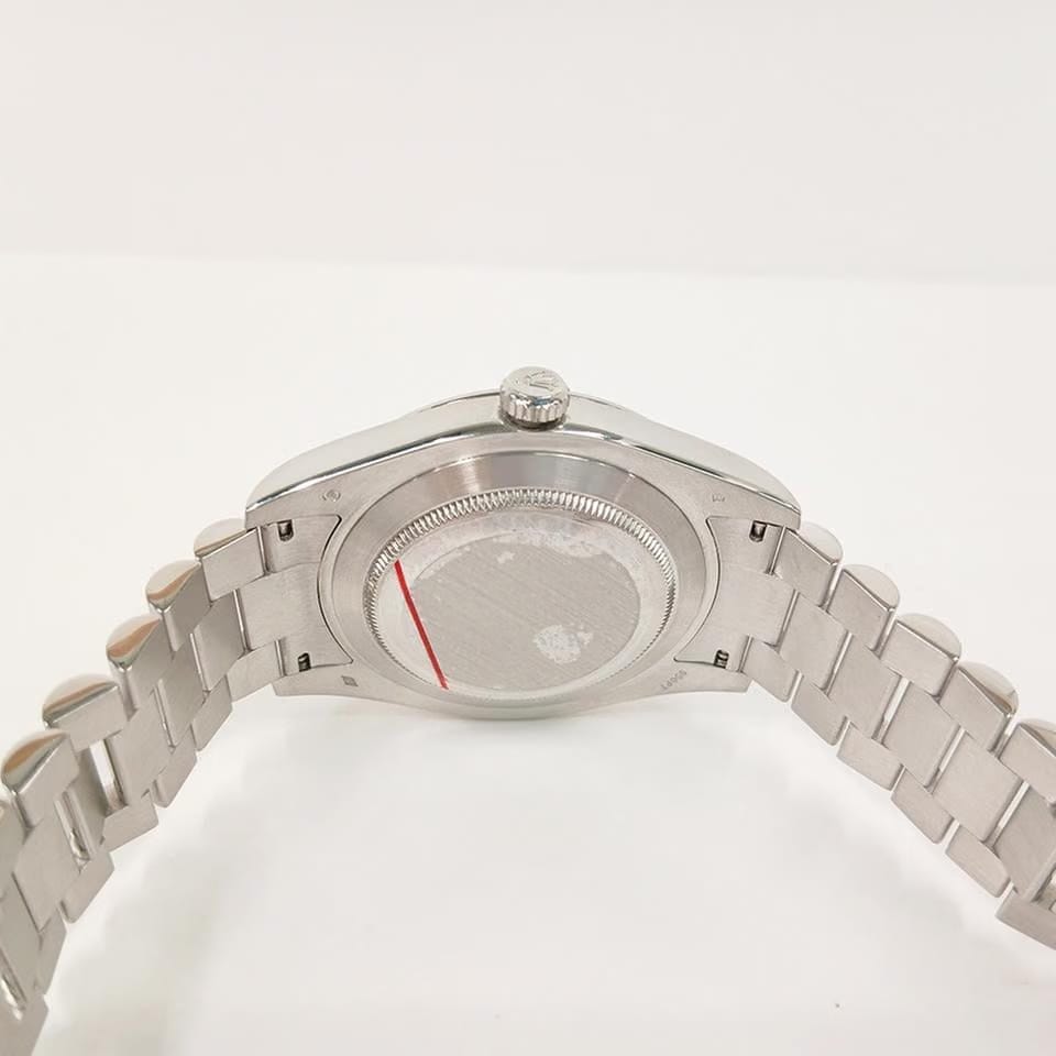 Rolex | Day-Date | 218206 | Platinum | 41 mm | Platinum | Blue | Automatic
