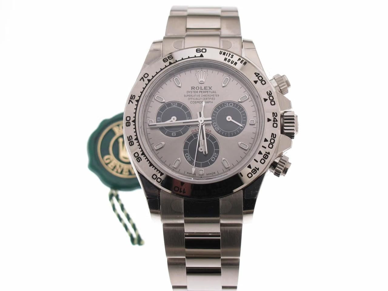 Rolex | Daytona | 116509-0072 | White gold | 40 mm | White gold | Silver | Automatic