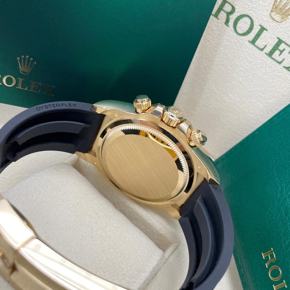 Rolex | Daytona | 126518 | Yellow gold | 40 mm | Rubber | Black | Automatic