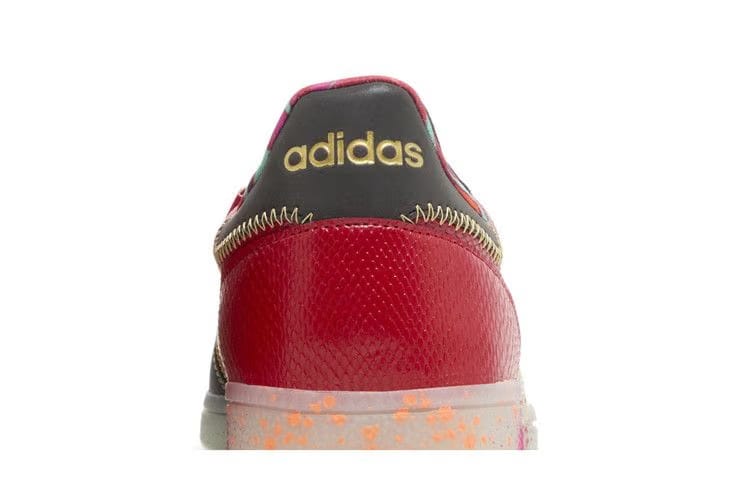 S.E.E.D. x Handball Spezial Scarlet Gold Paint Splatter