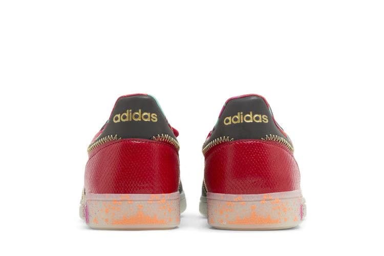 S.E.E.D. x Handball Spezial Scarlet Gold Paint Splatter
