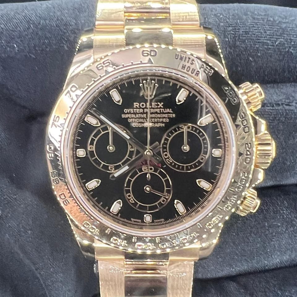 Rolex | Daytona | 116508 | Gold/Steel | 40 mm | Yellow gold | Black | Automatic