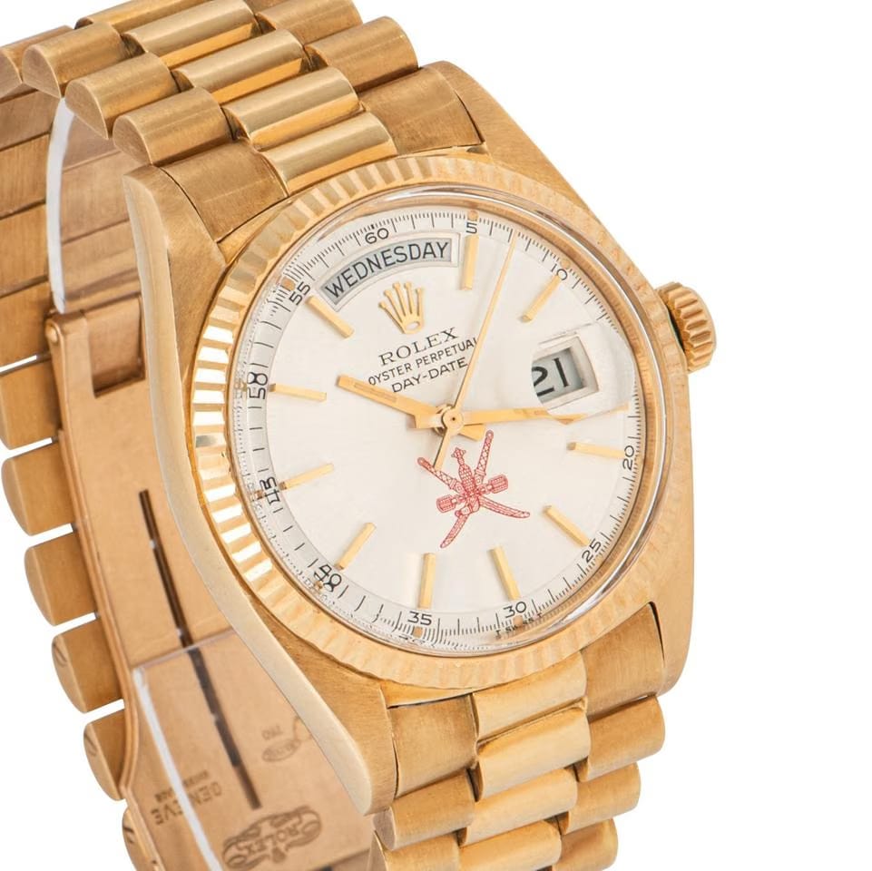 Rolex | Day-Date | 1803 | Yellow gold | 36 mm | Yellow gold | Silver | Automatic