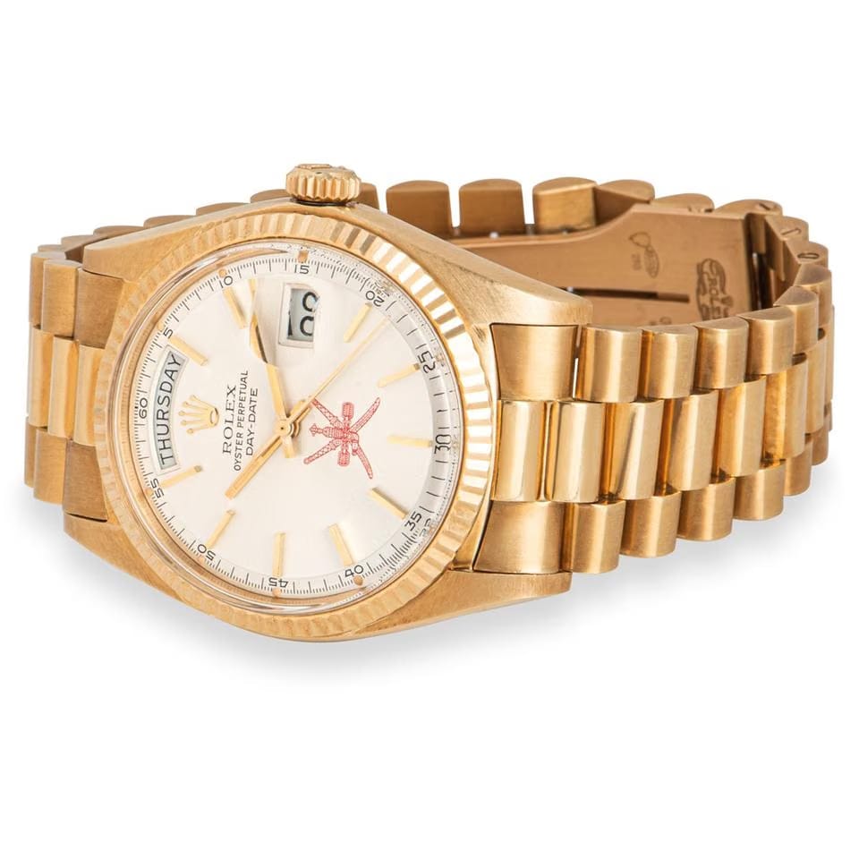 Rolex | Day-Date | 1803 | Yellow gold | 36 mm | Yellow gold | Silver | Automatic