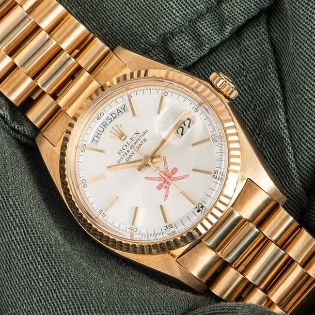 Rolex | Day-Date | 1803 | Yellow gold | 36 mm | Yellow gold | Silver | Automatic