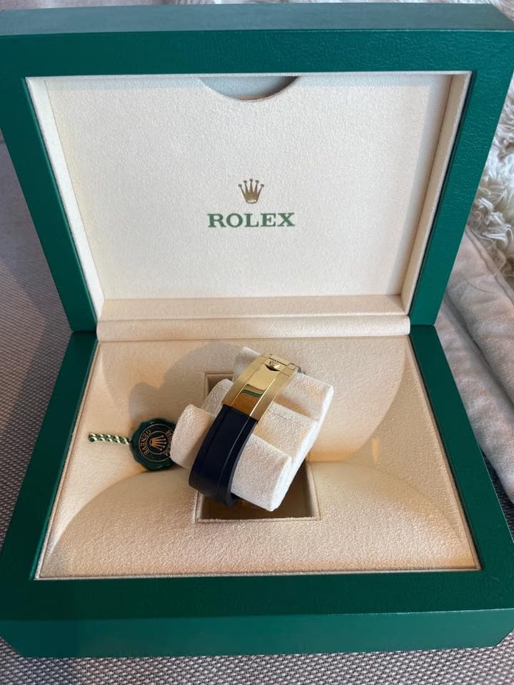 Rolex | Daytona | 116518LN | Yellow gold | 40 x 43 mm | Rubber | White | Automatic