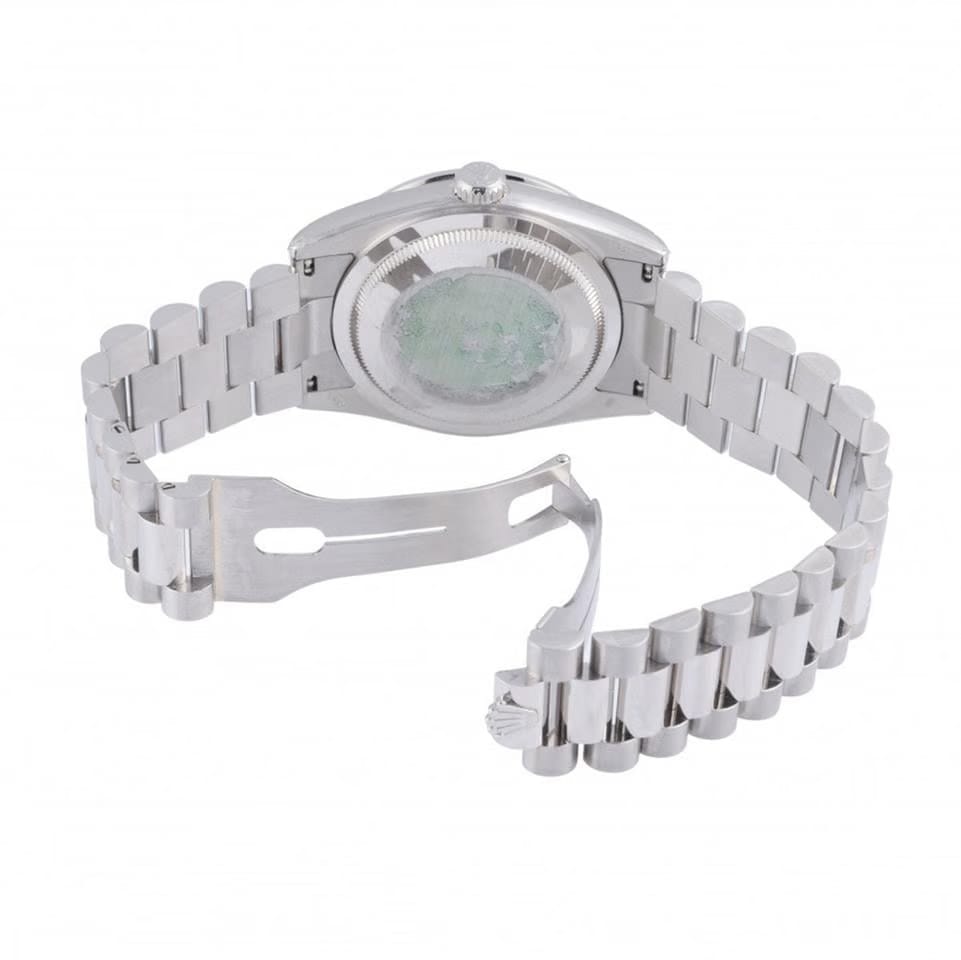 Rolex | Day-Date | 118399BR | White gold | 36 mm | Silver | Automatic