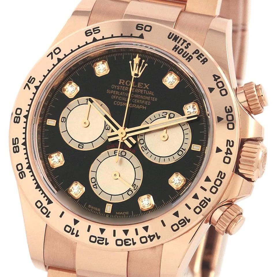 Rolex | Daytona | 126505G | Rose gold | 40 mm | Rose gold | Black | Automatic