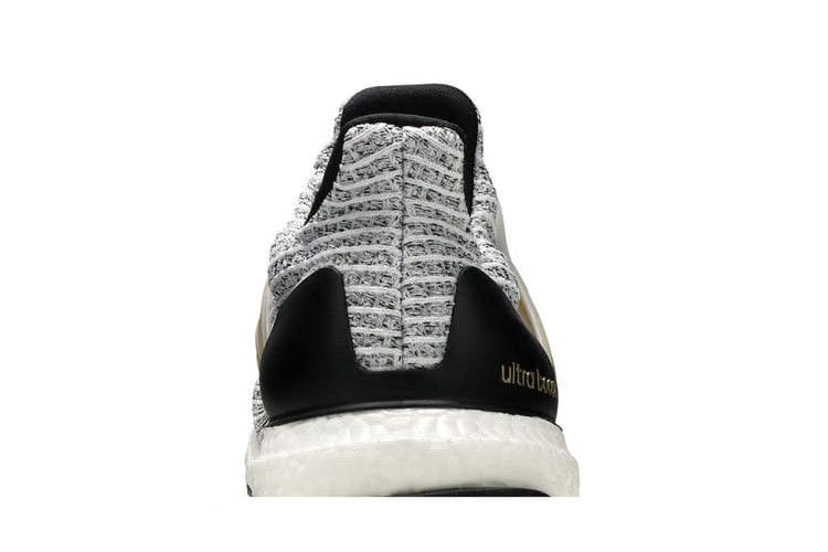 UltraBoost White Gold Metallic