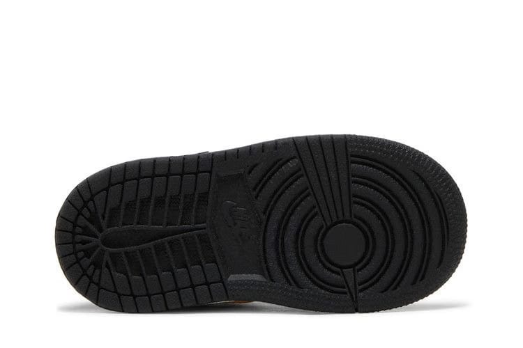 Air Jordan 1 Mid Patent SE TD Black Gold