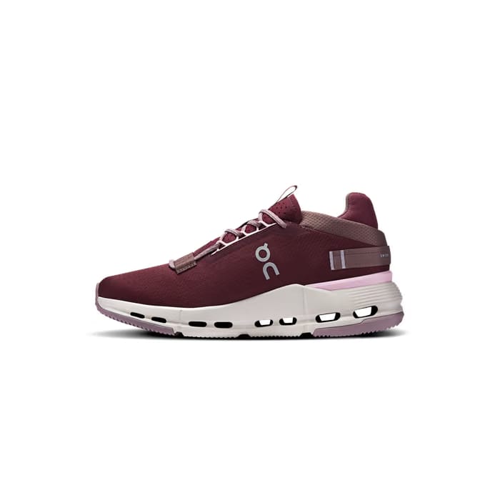 ON Running Women's Cloudnova 2 Maroon Peony