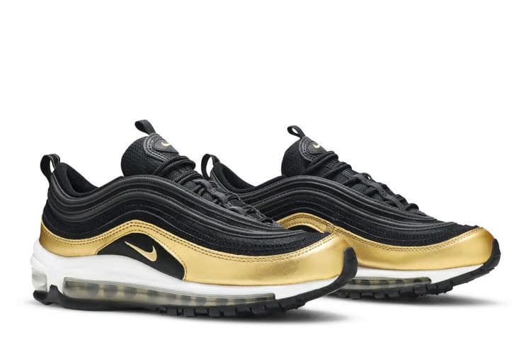 Air Max 97 GS Black Metallic Gold