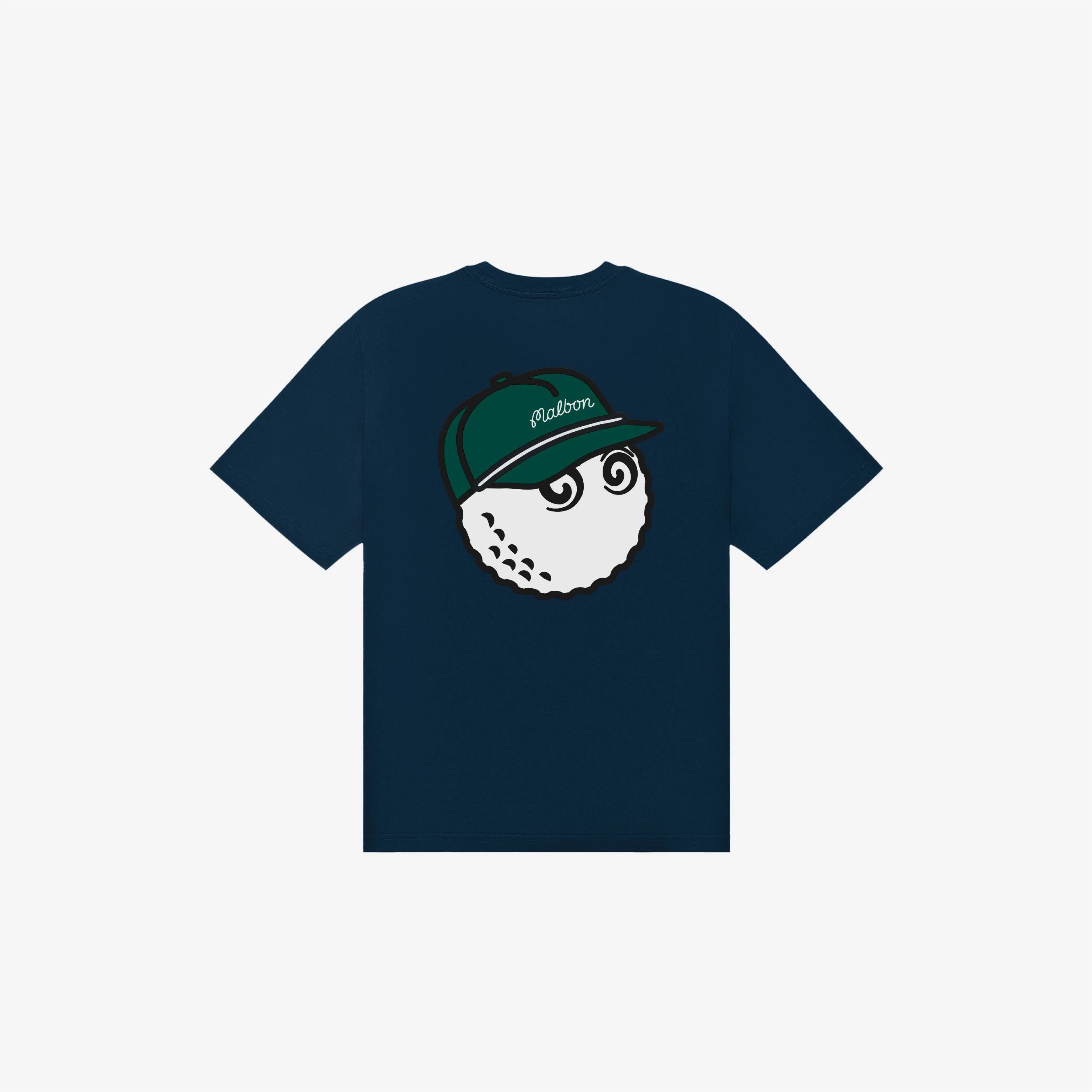 Malbon Bermuda Baldwin T-Shirt Navy