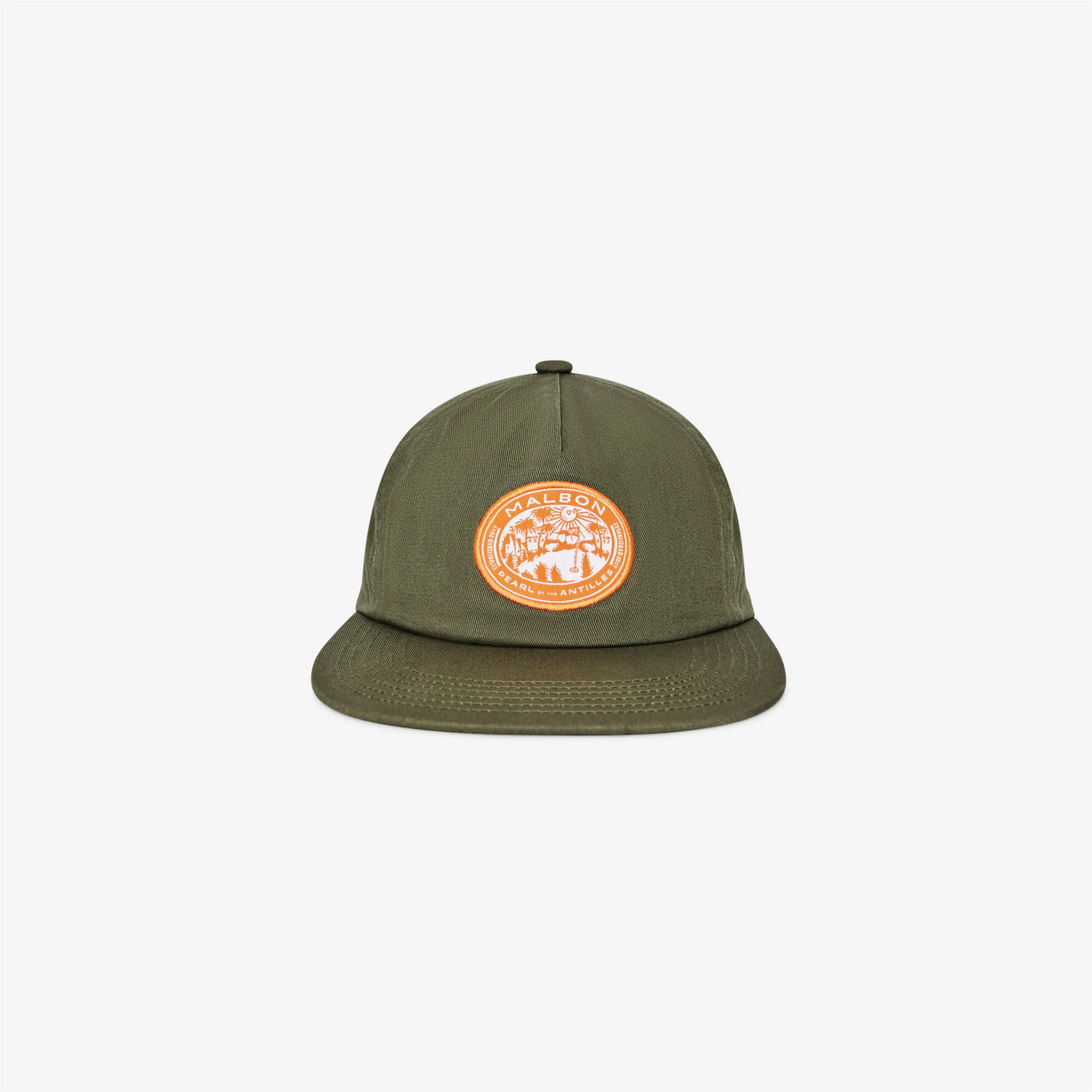 Malbon Horizon Snapback Olivine