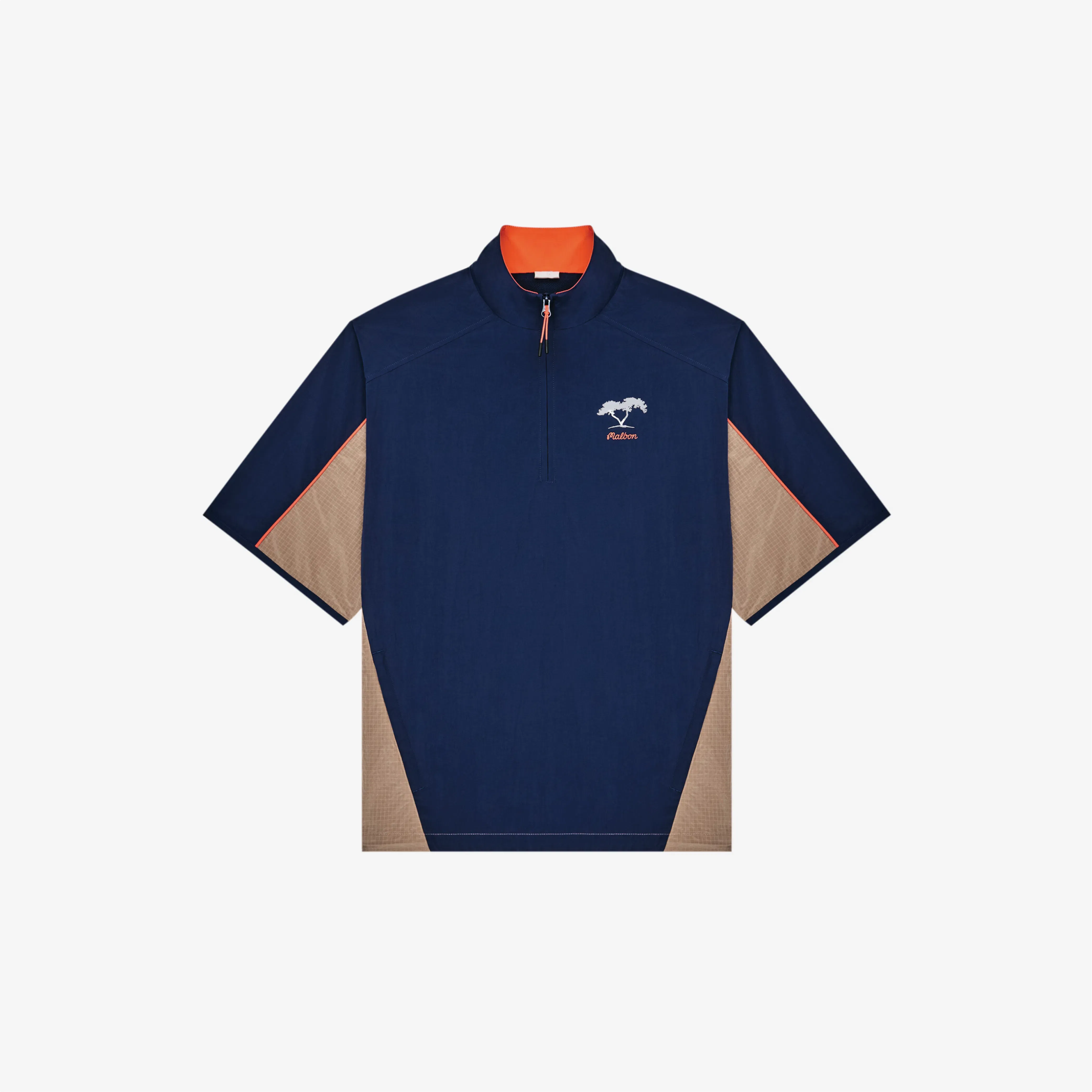 Malbon Torrey Pines Windshirt Baritone Blue / Sea Turtle