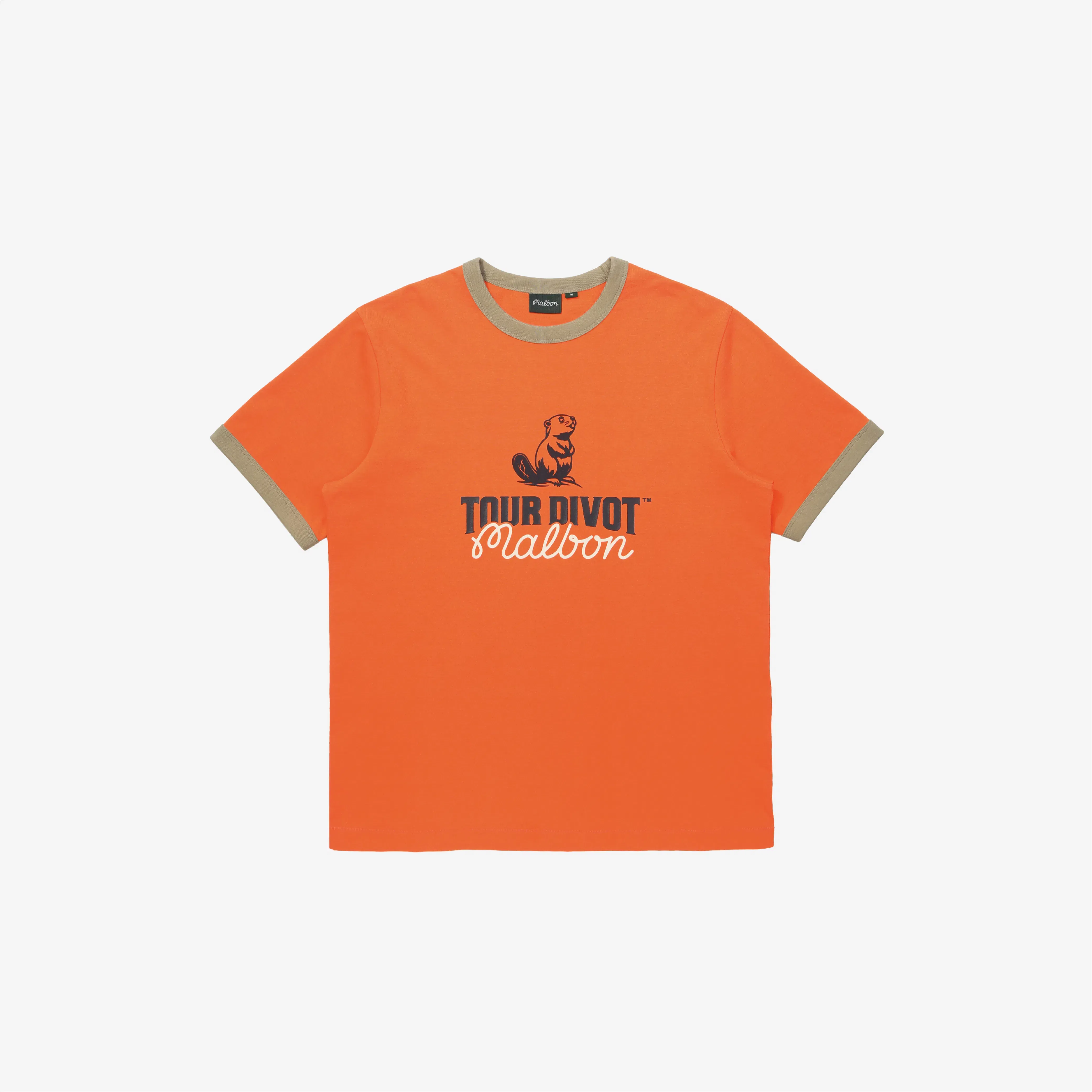 Malbon Studio Seoul Tour Divot T-Shirt Orange