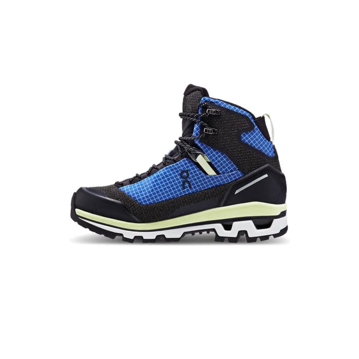 ON Running Women's Cloudalpine Waterproof Cobalt Limelight